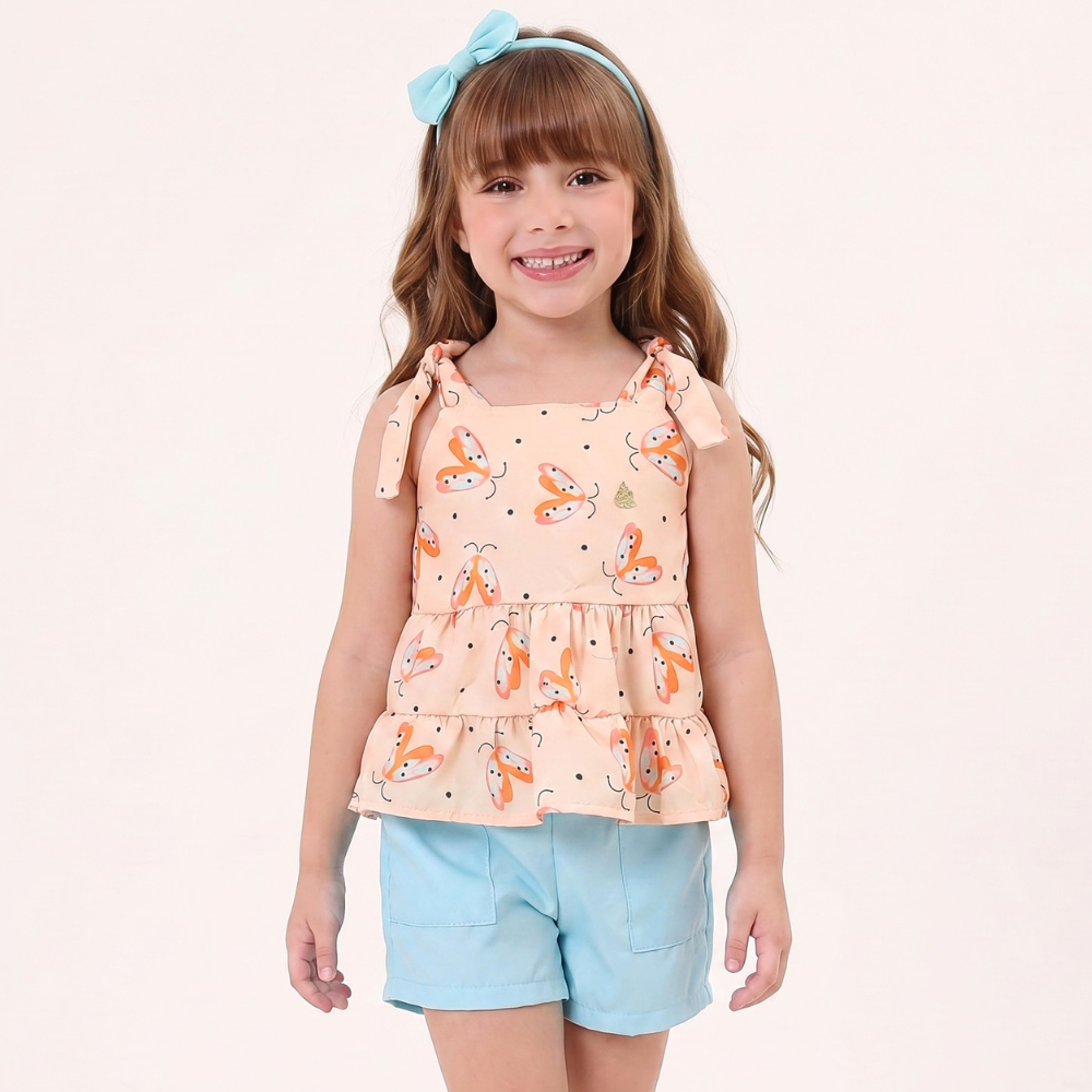 Conjunto Amanda babado duplo