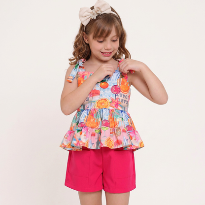 Conjunto Amanda babado duplo