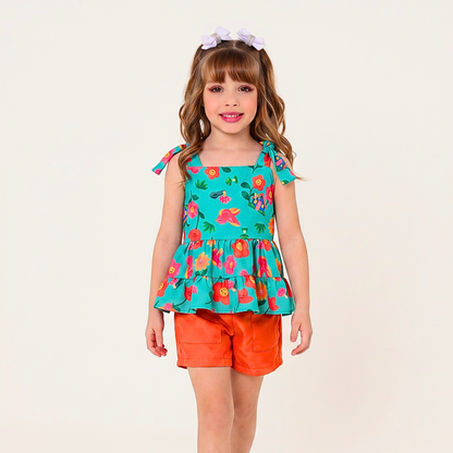 Conjunto Amanda babado duplo