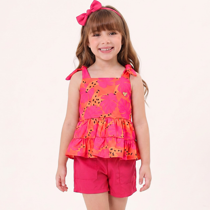 Conjunto Amanda babado duplo