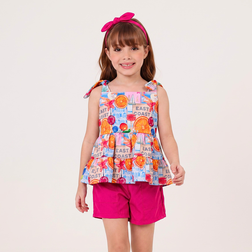 Conjunto Amanda babado duplo
