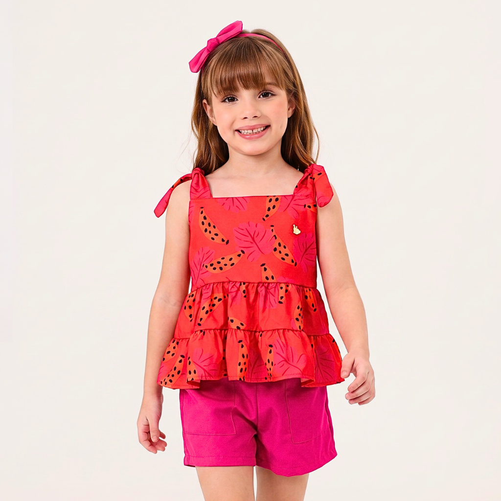 Conjunto Amanda babado duplo