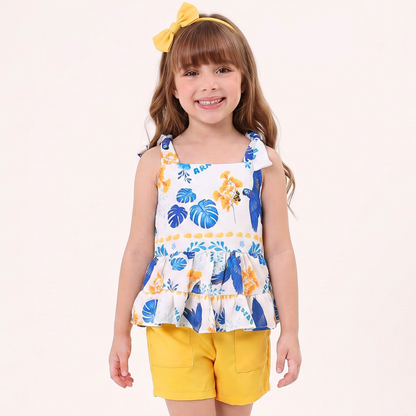 Conjunto Amanda babado duplo