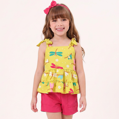 Conjunto Amanda babado duplo